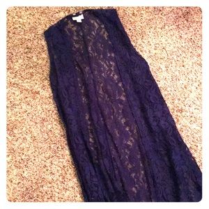 LuLaRoe Royal Blue LACE Joy